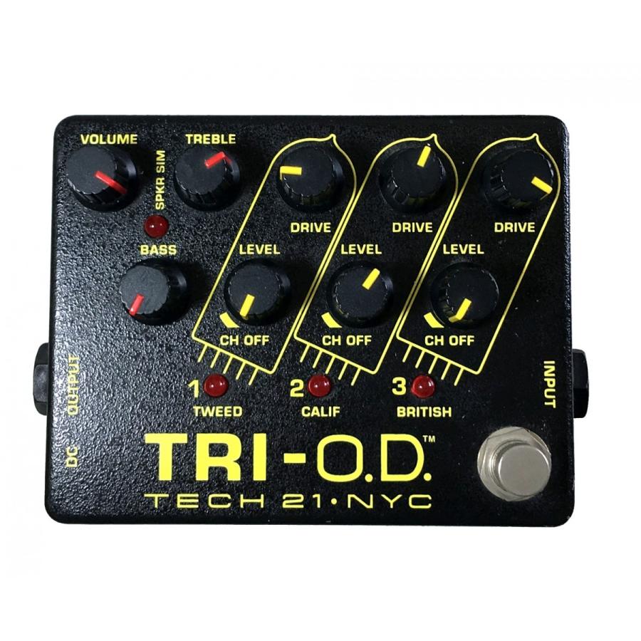 Tech 21 SANSAMP TRI-OD ギター用プリアンプ : 音色研究会 - 通販