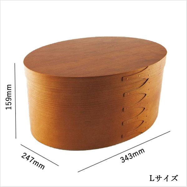 インテリア雑貨 シェーカーボックス Homestead Lサイズ 木箱 蓋付