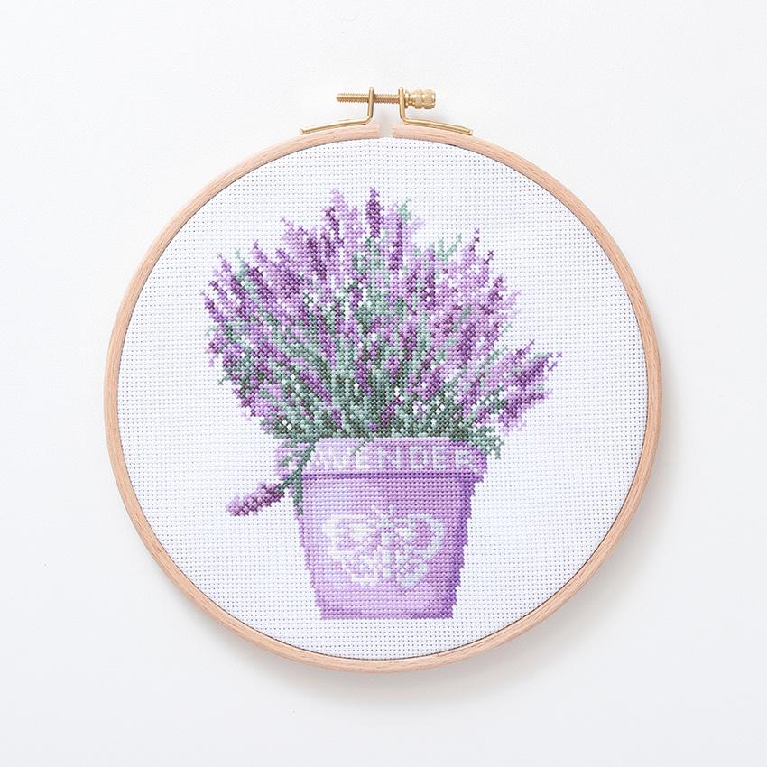 DMC JPXC0411-A 刺しゅうキット ラベンダー | ディーエムシー 刺しゅう