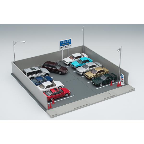 トミーテック トミカラマ ヴィンテージ 1/64 03b 月極駐車場 ミニカー