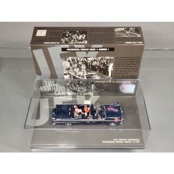 ミニチャンプス MINICHAMPS 1/43 ケネディー大統領専用車 LINCOLN