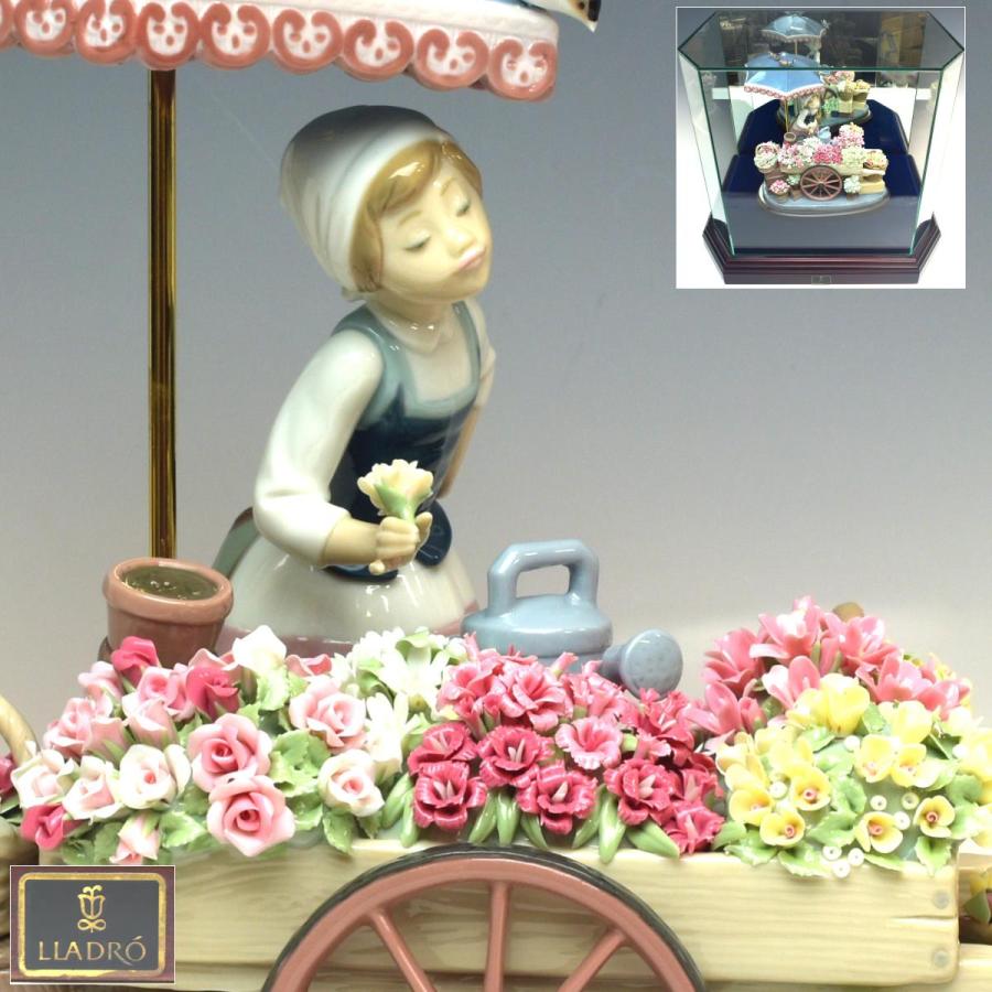 LLADRO（リヤドロ） 【趣楽】 「公園通りの花屋さん」 ケース幅