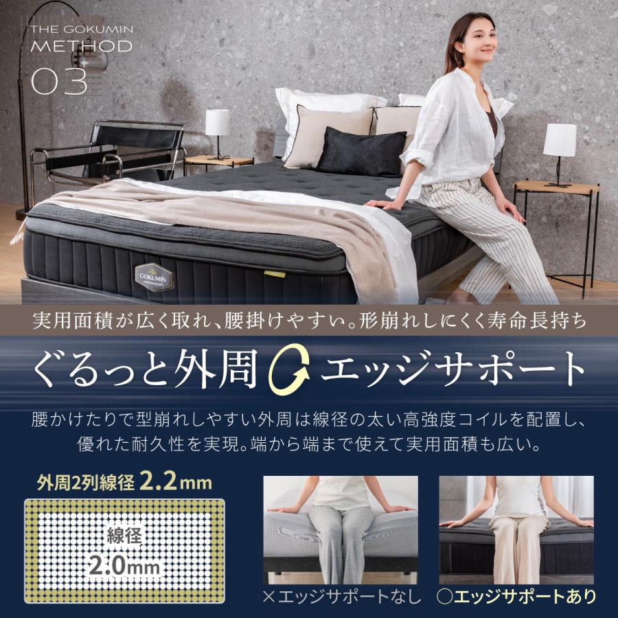 GOKUMIN 至福の眠りを実現する極厚 THE GOKUMIN ゴクミン ポケット