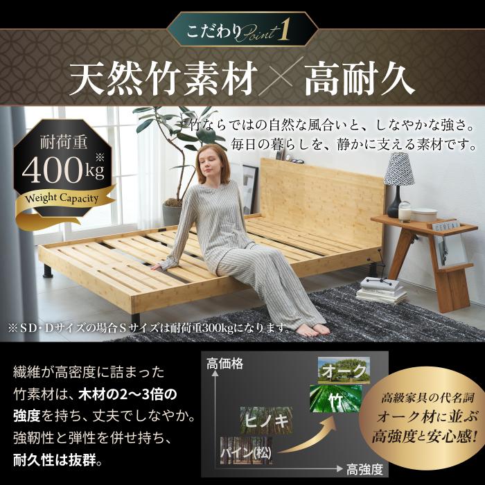 GOKUMIN すのこベッド ベッドフレーム すのこ シングル プレミアム