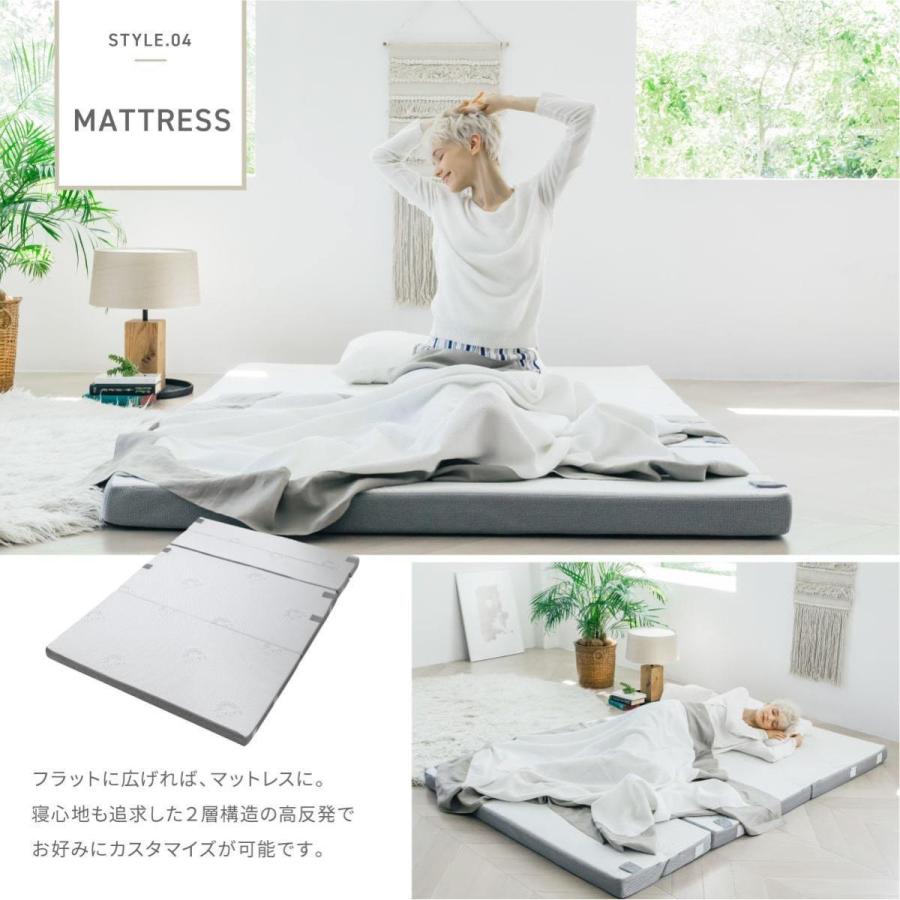 GOKUMIN ゴクミン 4WAY マットレス 高反発 プレミアム ダブル ソファー