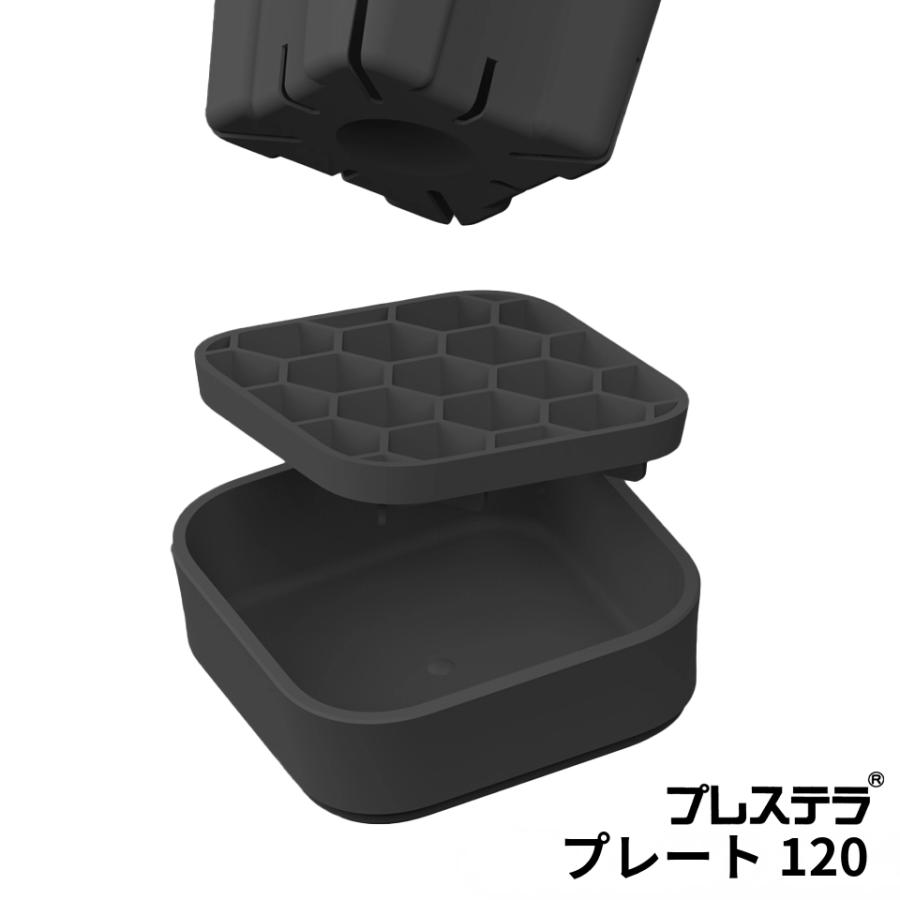 プレステラプレート120 排水性のよいメッシュ構造の受け皿 R3LABO 日本