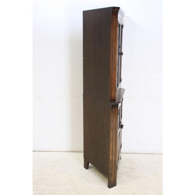 ca-14 1970年代イギリス製ヴィンテージ オーク コーナーキャビネット