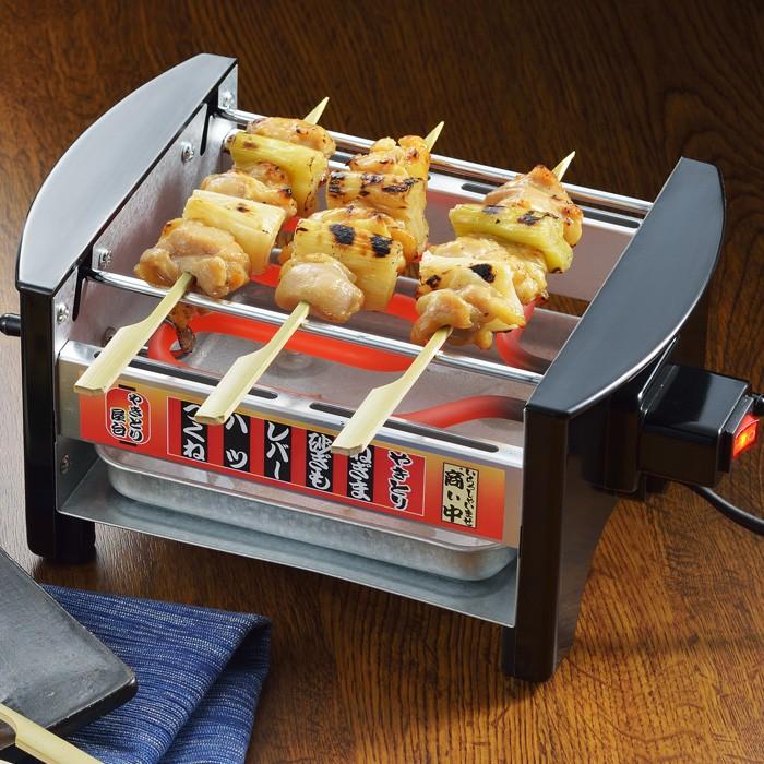 三ツ谷電機 正規品 焼き鳥器 MYS-600A 家庭用 卓上 焼鳥 コンロ 電気式