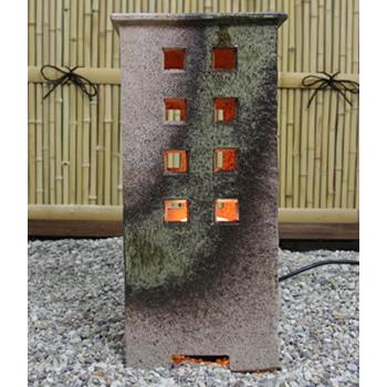 信楽焼 庭園灯 和風照明 陶器照明 照明 行燈 あんどん ガーデンライト