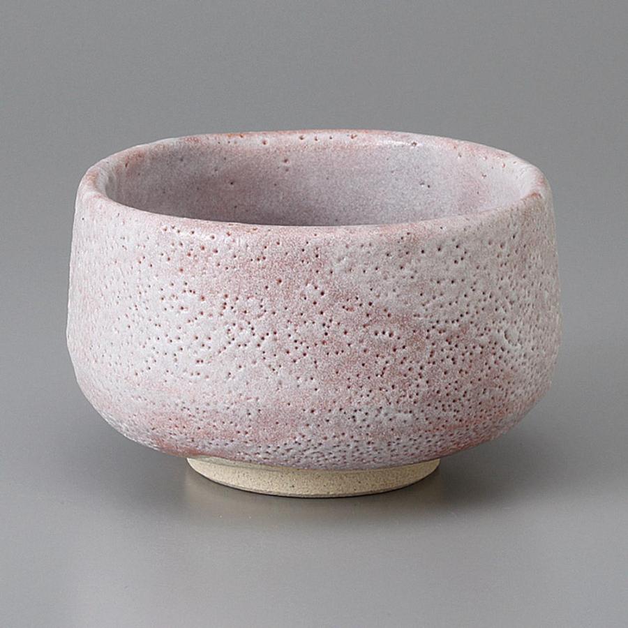 抹茶茶碗 桜志野 抹茶碗 美濃焼 陶器 土物 おしゃれ 24a618-25 : 四季