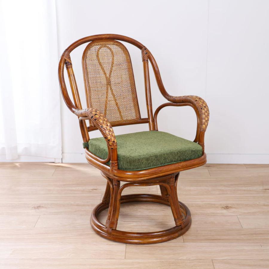 ラタンチェア NTR204 ハイ【ホームズ オリジナル】 (玄関先お