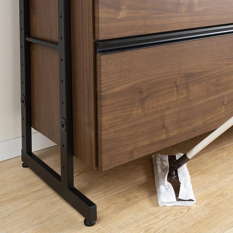 食器棚 キッチン収納 キッチンボード レンジ台 間仕切り 背面化粧 日本