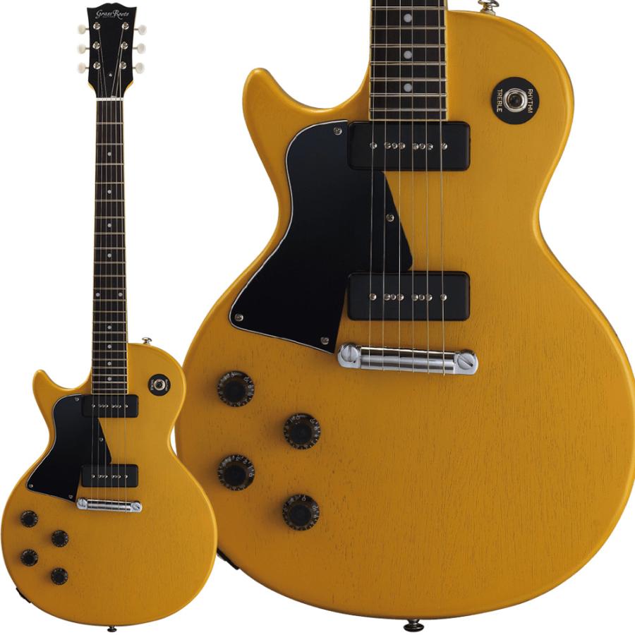 GrassRoots グラスルーツ G-LS/LH TV Yellow レスポールスペシャル TV