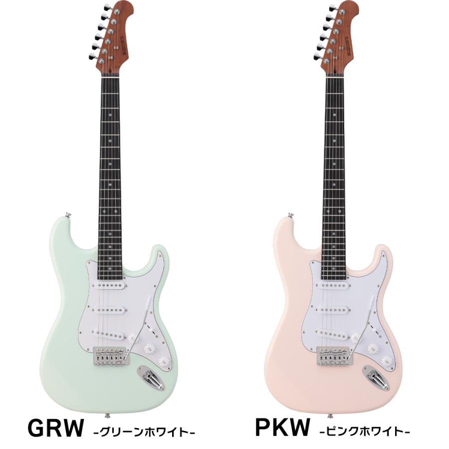 BUSKER'S バスカーズ BST-Standard ストラトキャスタータイプ エレキ