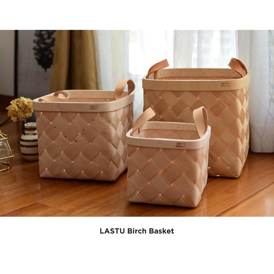 verso design ベルソデザイン バスケットS LASTU ラストゥ レザー