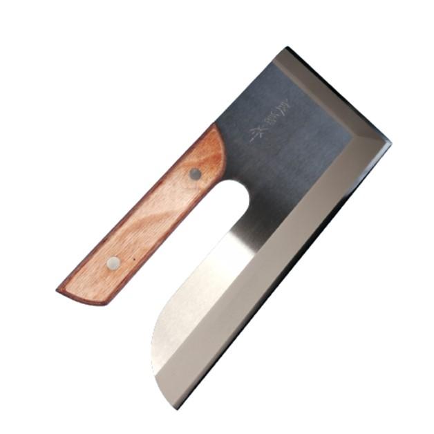 越前刃物 宝馬 そば切包丁 ステンレス鋼 240mm 片刃 合板ハンドル