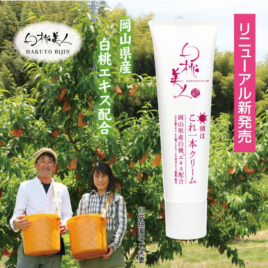 朝はこれ一本クリーム 自然共生 1本7役。スキンケアも紫外線対策も