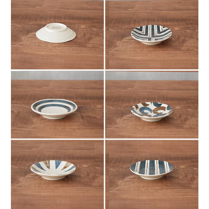 爆買小皿 10cm 呉須サビ紋 和食器皿 お皿 豆皿 プレート 醤油皿 薬味皿