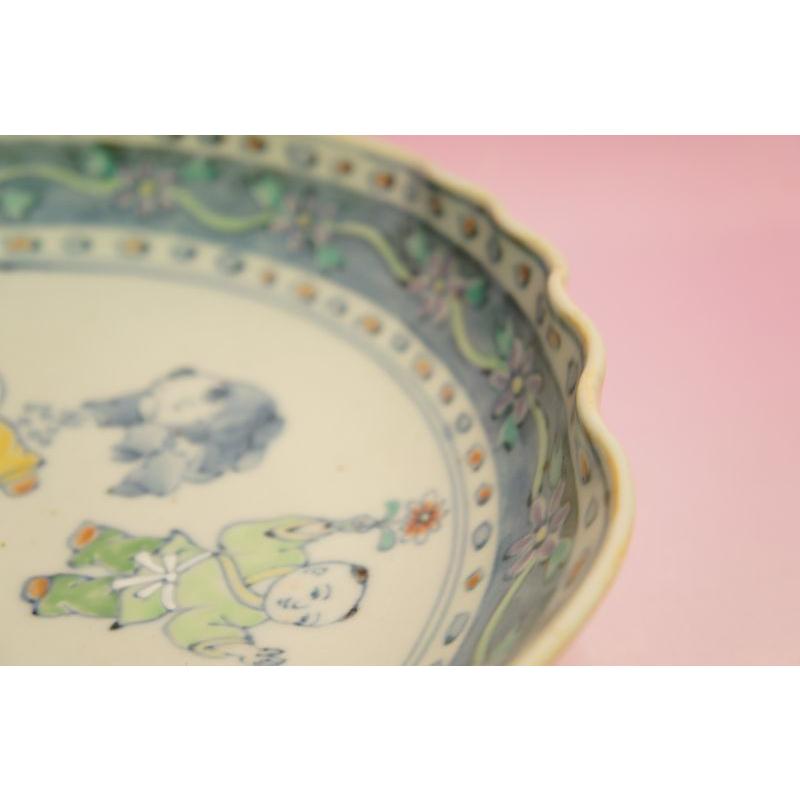 五代 佐藤走波 辻が花唐子道 盛鉢 : 食器のみつはた - 通販 - Yahoo