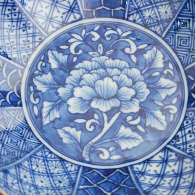 京焼 清水焼 染付菊割祥瑞中鉢 昭阿弥 : 松韻堂 Yahoo!店 - 通販