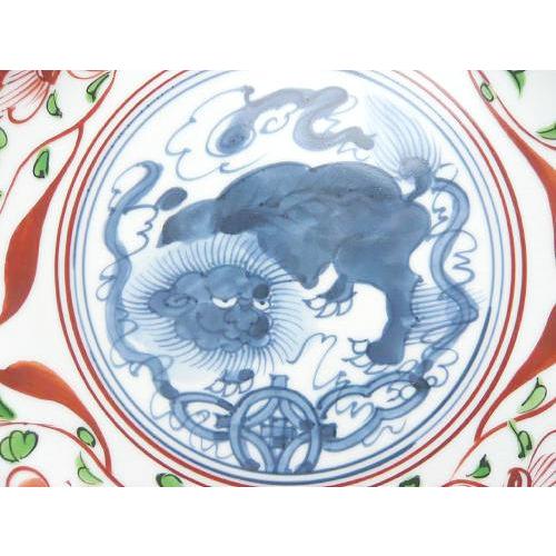京焼 清水焼 赤絵玉取獅子皿 8寸 : 松韻堂 Yahoo!店 - 通販 - Yahoo