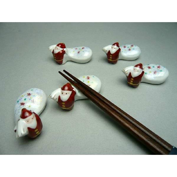京焼 清水焼 箸置き サンタクロースセット : 松韻堂 Yahoo!店 - 通販