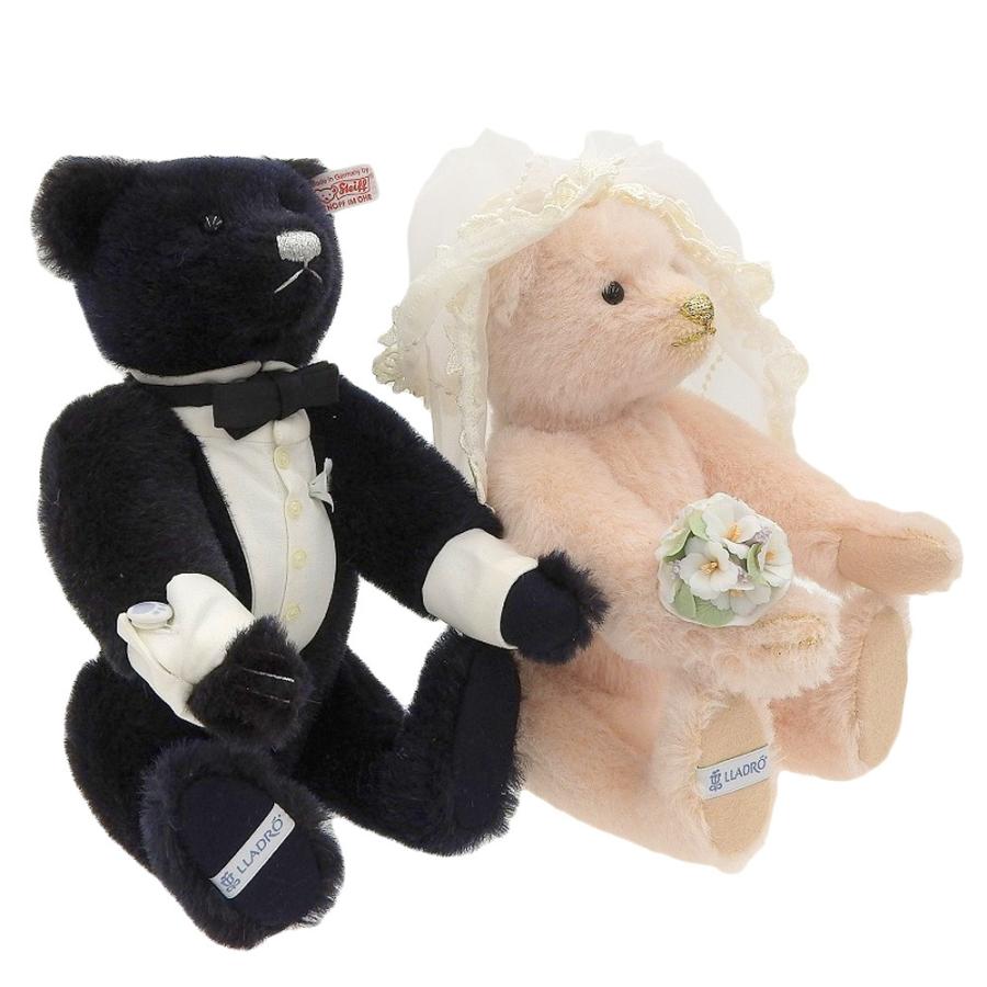 シュタイフ×リヤドロ STEIFF×LLADRO コラボ 2体セット ぬいぐるみ