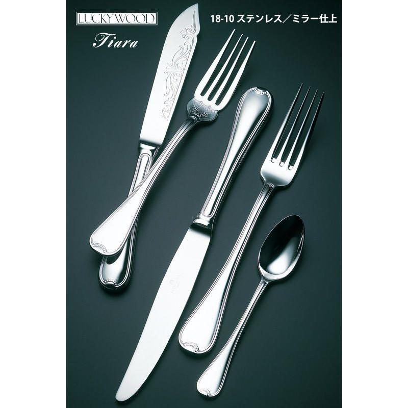 ラッキーウッド デラックス 18-12ステンレス ディナーカトラリー 15本