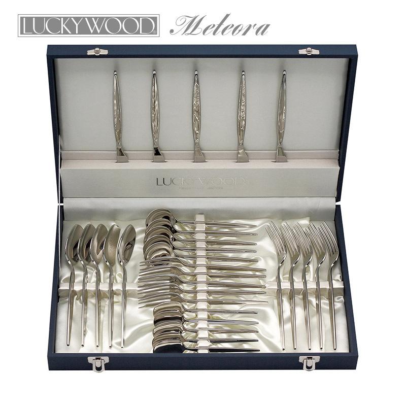 LUCKY WOOD（ラッキーウッド） カトラリーセット ナイフ フォーク