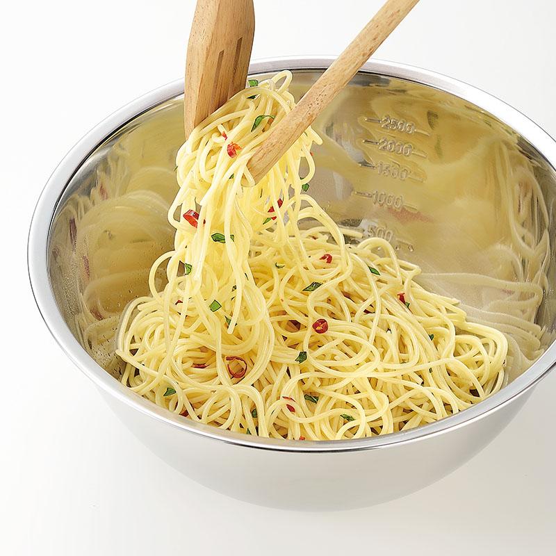 ボウル 調理器具 シェフズボウル ステンレス深型ボウル 18cm 容量目盛