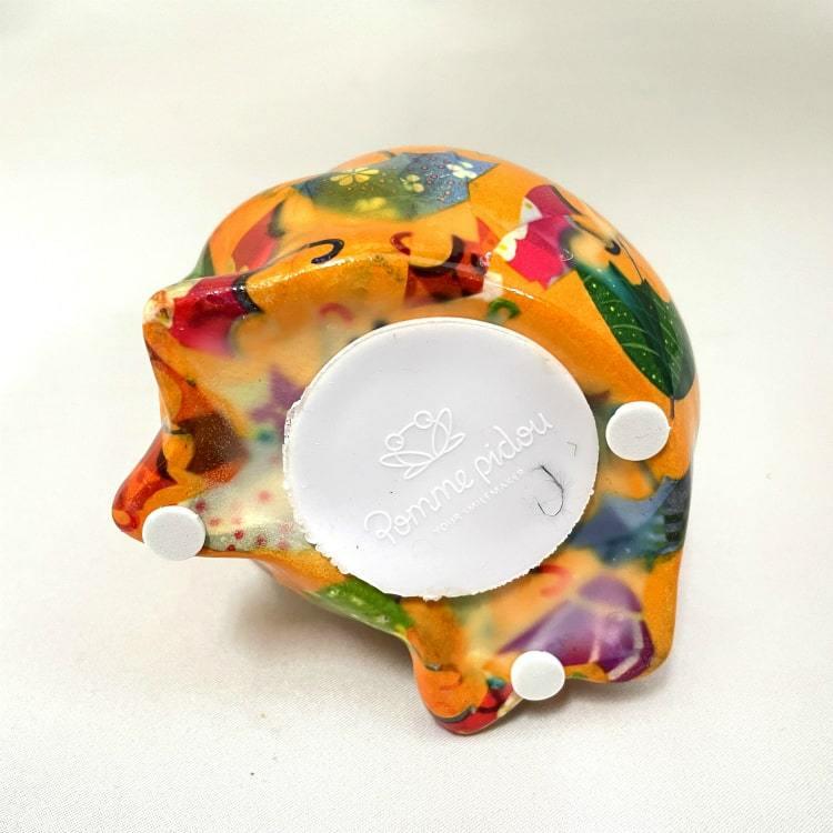 POMME PIDOU ポンピドゥ 貯金箱 AS302-095 9.5cm 陶器製 かえる カエル