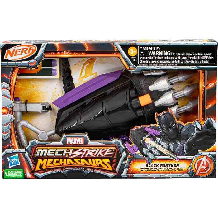 並行輸入品】 ナーフ マーベル ブラックパンサー メック ストライク