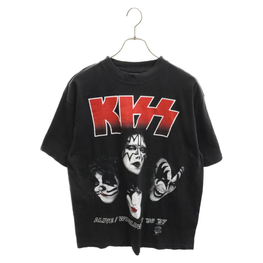VINTAGE ヴィンテージ 90s KISS ALIVE WORLDWIDE TOUR 1996 TEE キッス