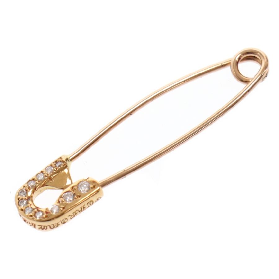 CHROME HEARTS（クロムハーツ） 22K SMALL SAFETY PIN S P DMND