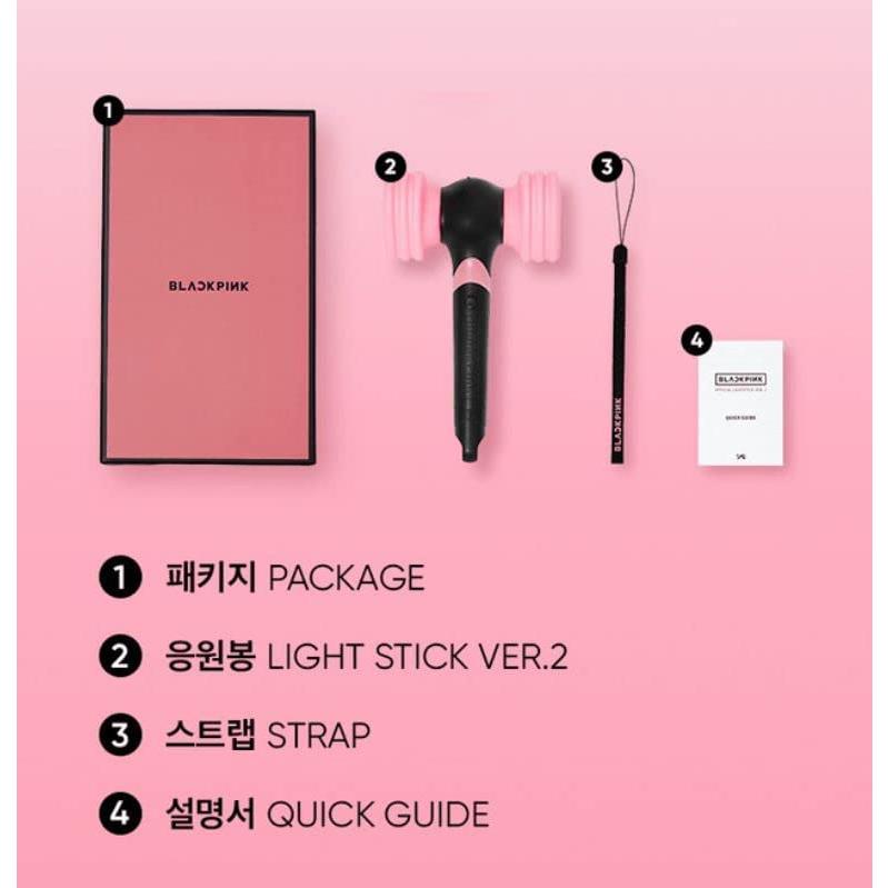 BLACKPINK OFFICIAL LIGHT STICK Ver.2 ブラックピンク ペンライトver
