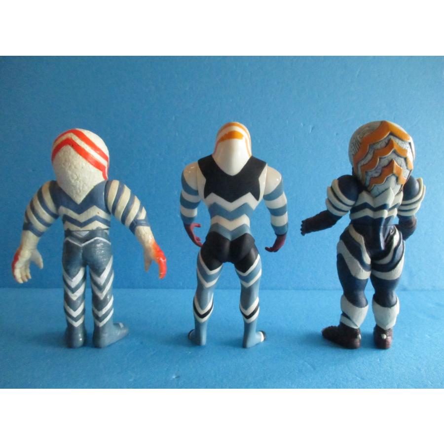 バンダイ マーミット ガッツ星人 ソフビ3種 ウルトラマン 桑田二郎