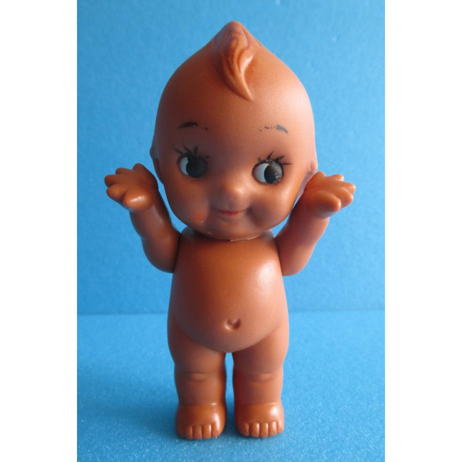 昭和レトロ 日本製 色黒日焼けキューピー人形 2体 中サイズ【中古品