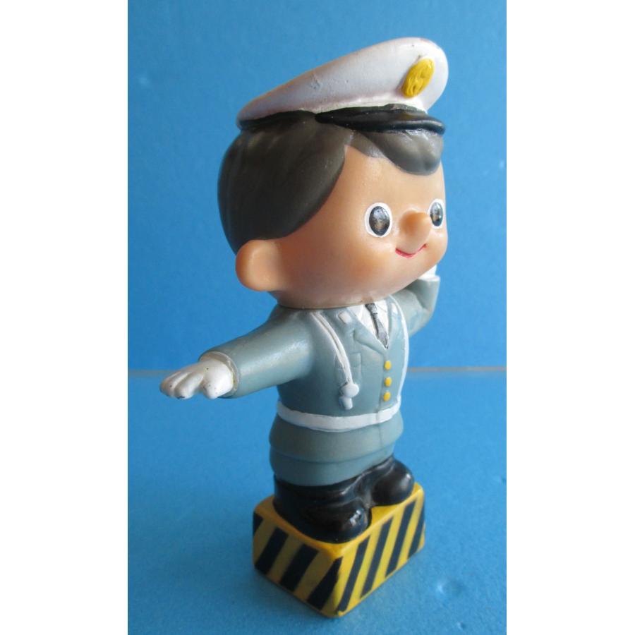富士銀行 ぼくちゃん 警察官 ソフビ貯金箱【中古品】 : 昭和こども商店