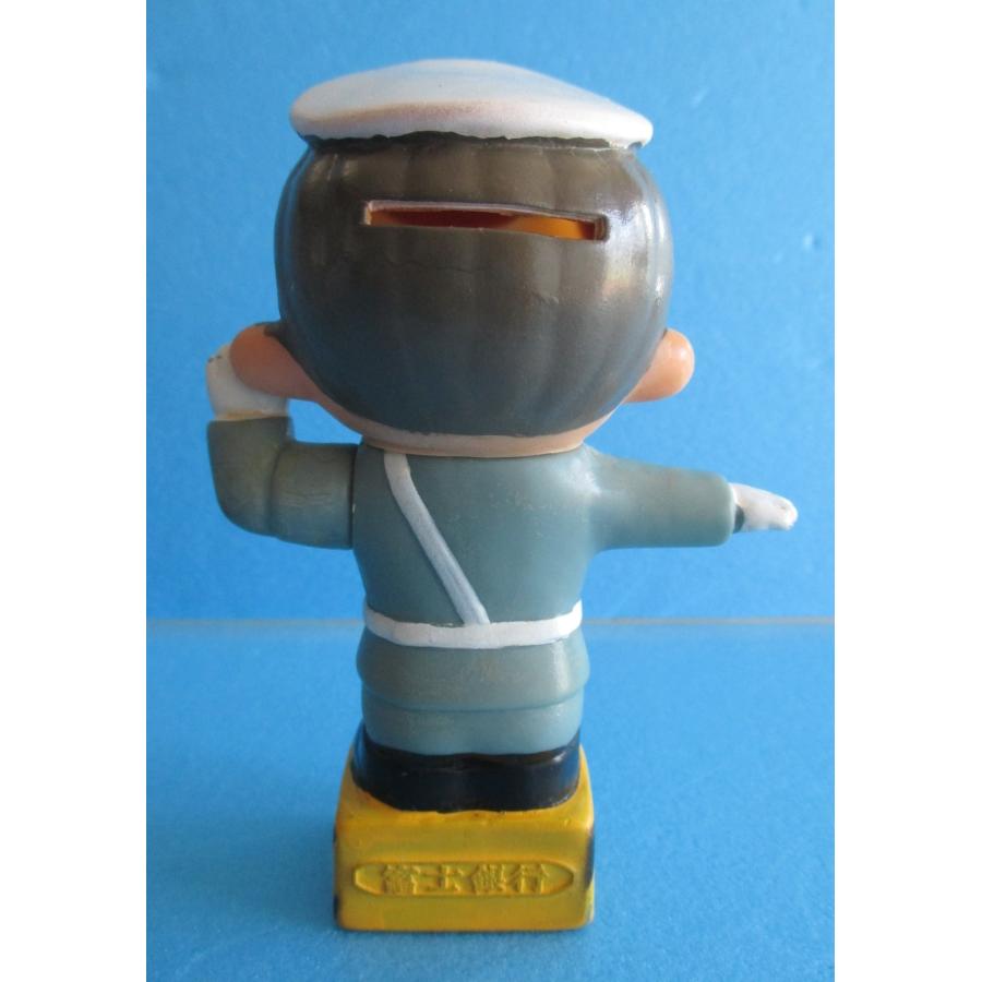 富士銀行 ぼくちゃん 警察官 ソフビ貯金箱【中古品】 : 昭和こども商店