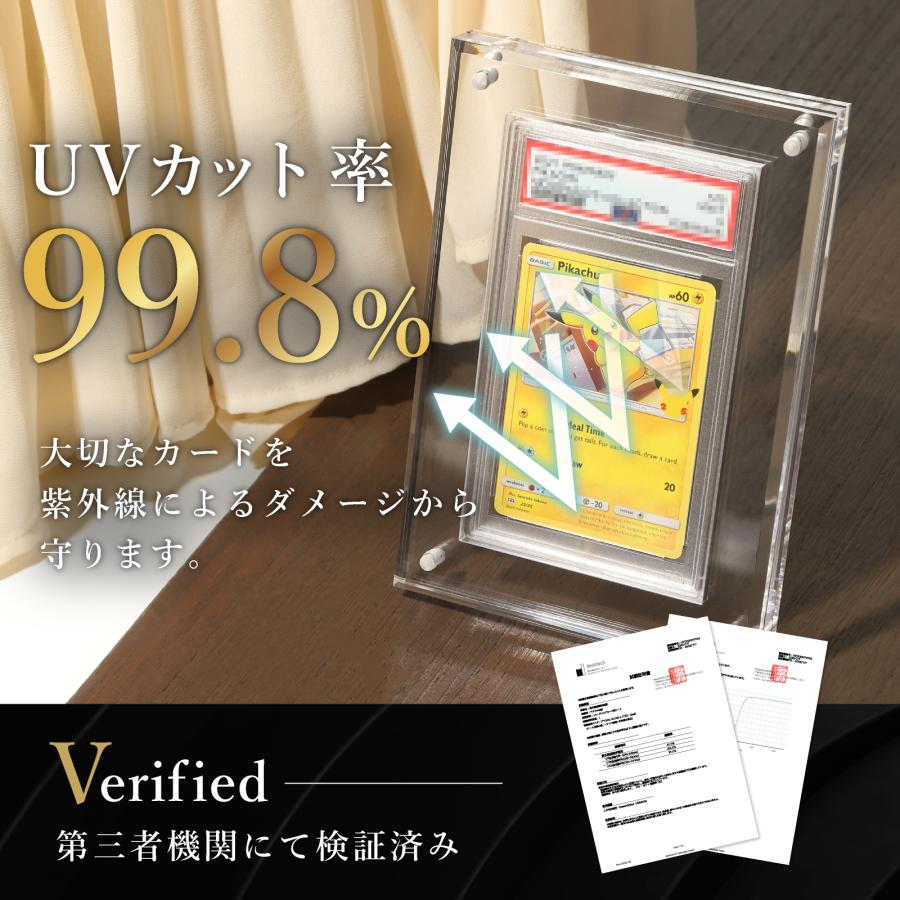 UVカット99.8% アクリル本舗 PSA用 マグネット ローダー スクリュー