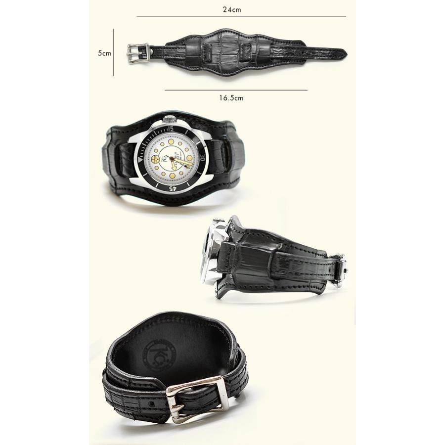 腕時計 ベルト【送料無料】KC,s ベビークロコダイル×イングリッシュ