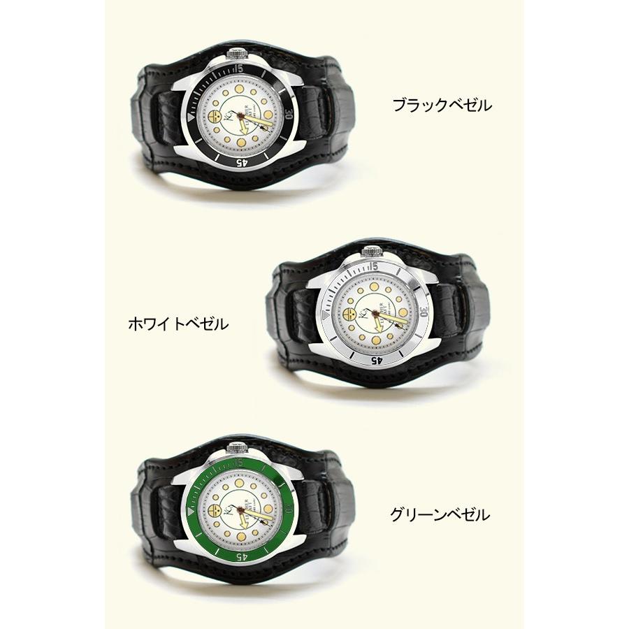 腕時計 ベルト【送料無料】KC,s ベビークロコダイル×イングリッシュ