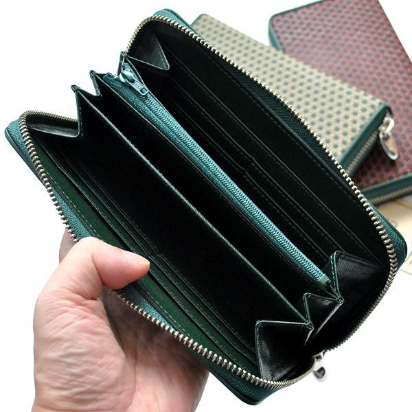 長財布 メンズ レディース ラウンドファスナーウォレット 鹿革 鹿皮