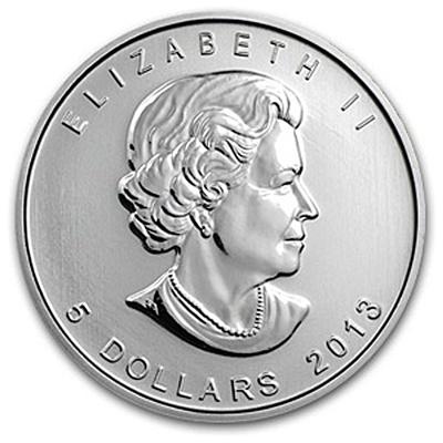 保証書付】1ozメイプルリーフ銀貨 2013年 : 銀貨鉄道999ストア ヤフー