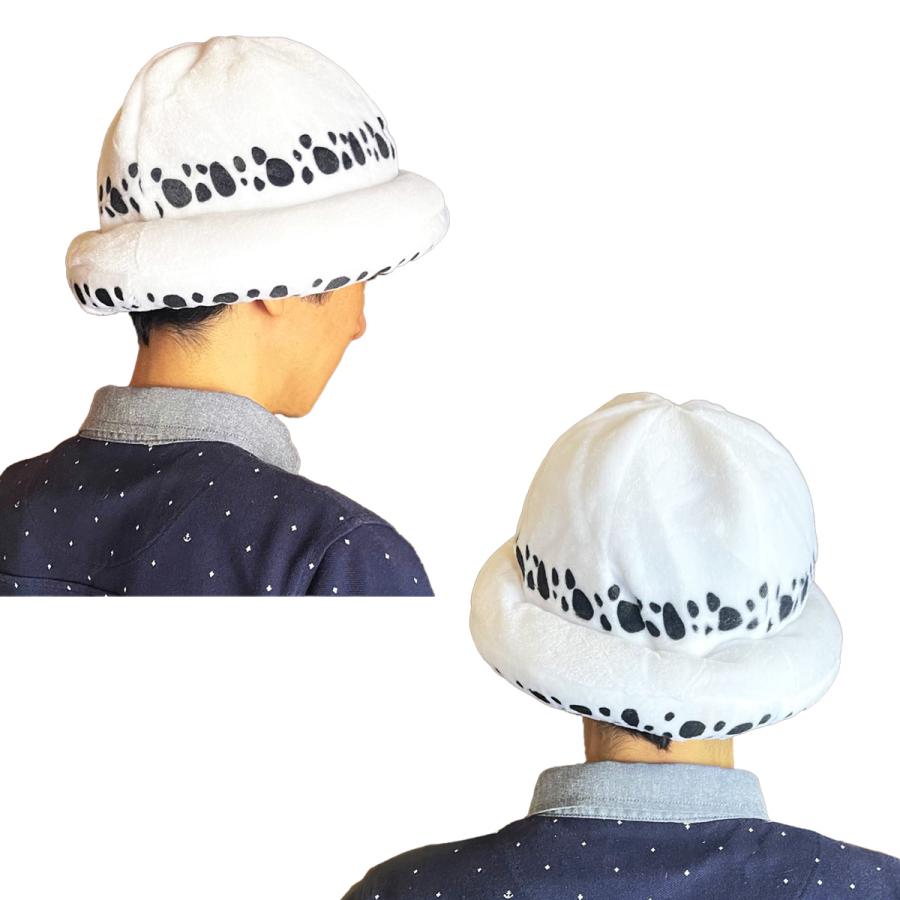 ワンピース ONE PIECE トラファルガー・ロー風 帽子 コスプレ ハット