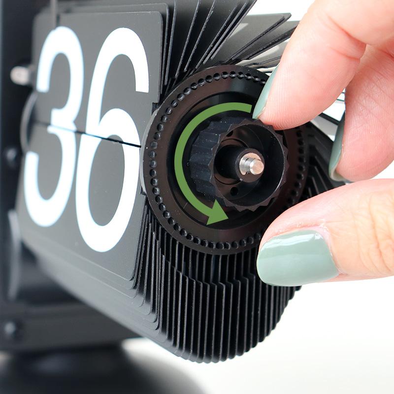 パタパタ時計 フリップクロック 置き時計 時計 ≪Opt! オプト≫ 置時計