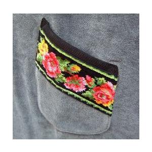 feiler（フェイラー） エプロン レーシーローズ グレー 生産終了 完売