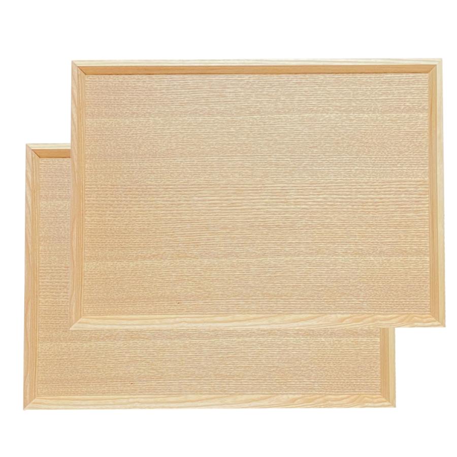 お得な2枚セット】木製トレー カフェトレー 長方形 トレイ 木のトレー