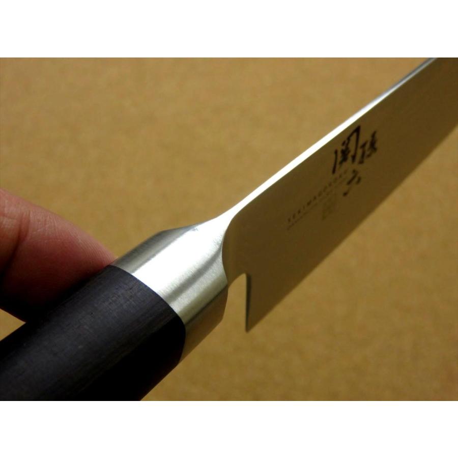 関孫六 包丁 牛刀 18cm (180mm) 関の刃物 貝印 ダマスカス 33層