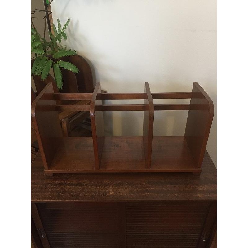 昭和 レトロ アンティーク 卓上 木製本棚 : SK STORE - 通販 - Yahoo